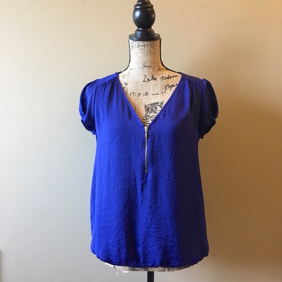 Zara Short Top - Powder Blue main image 1